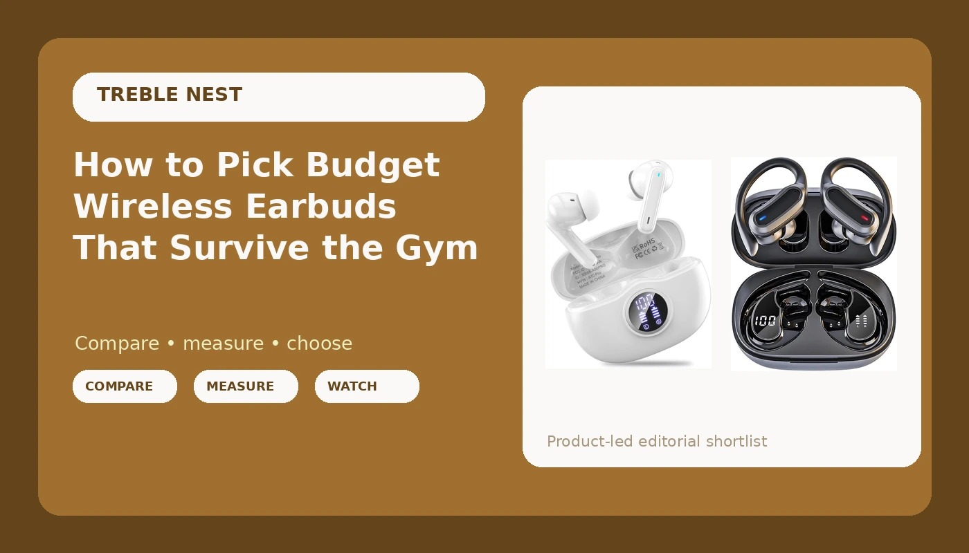 How to Pick Budget Wireless Earbuds That Survive the Gym