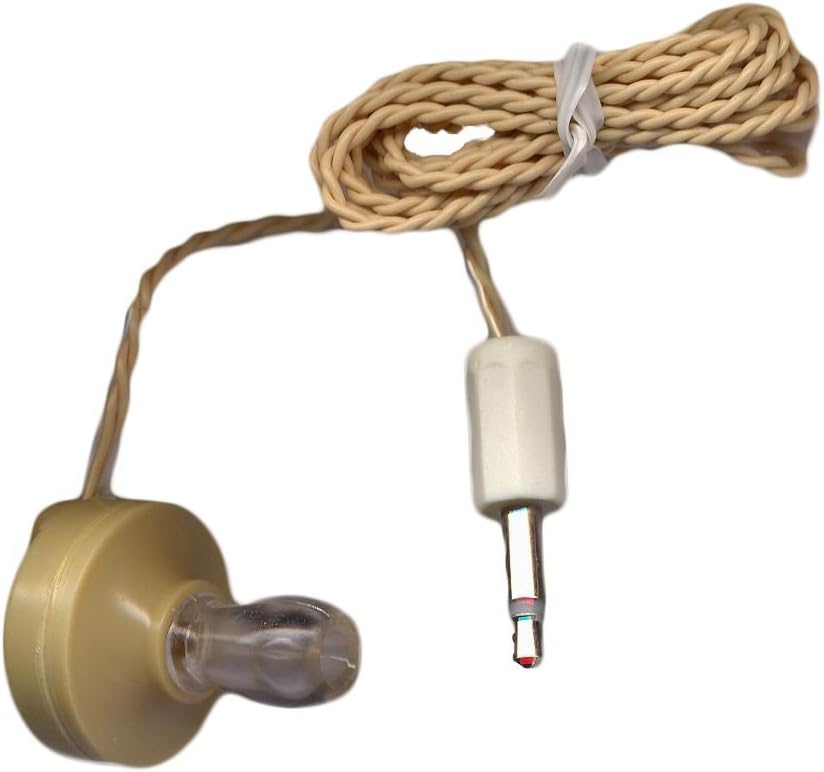 Piezo Electric Crystal Earphone 3.5mm High Impedance Radio DIY (B01JEOH3QQ)