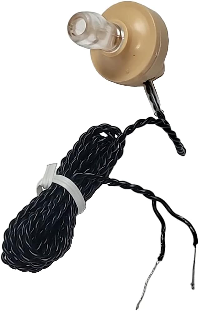 High Impedance Crystal Earphone for Crystal Radio, Piezoelectric Earpi (B09MZML96L)