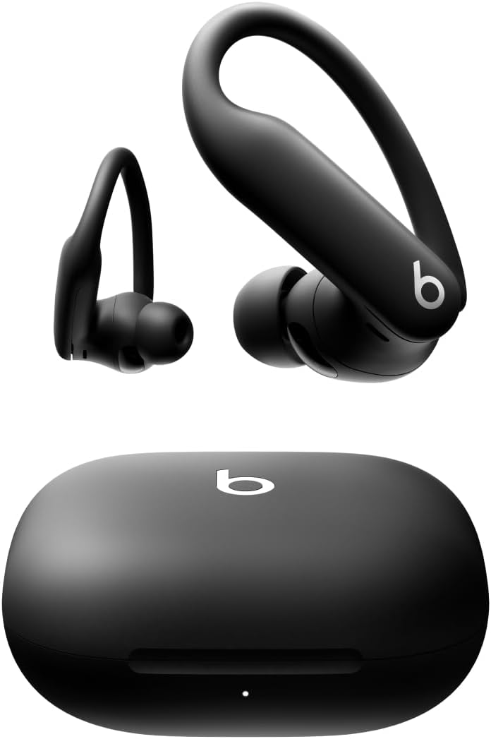 Beats Powerbeats Pro 2 - Wireless Noise Cancelling Workout Earbuds with Secure-Fit Earhooks, Sweat &amp; Water Resistant, Heart Rate Monitoring - Jet Black