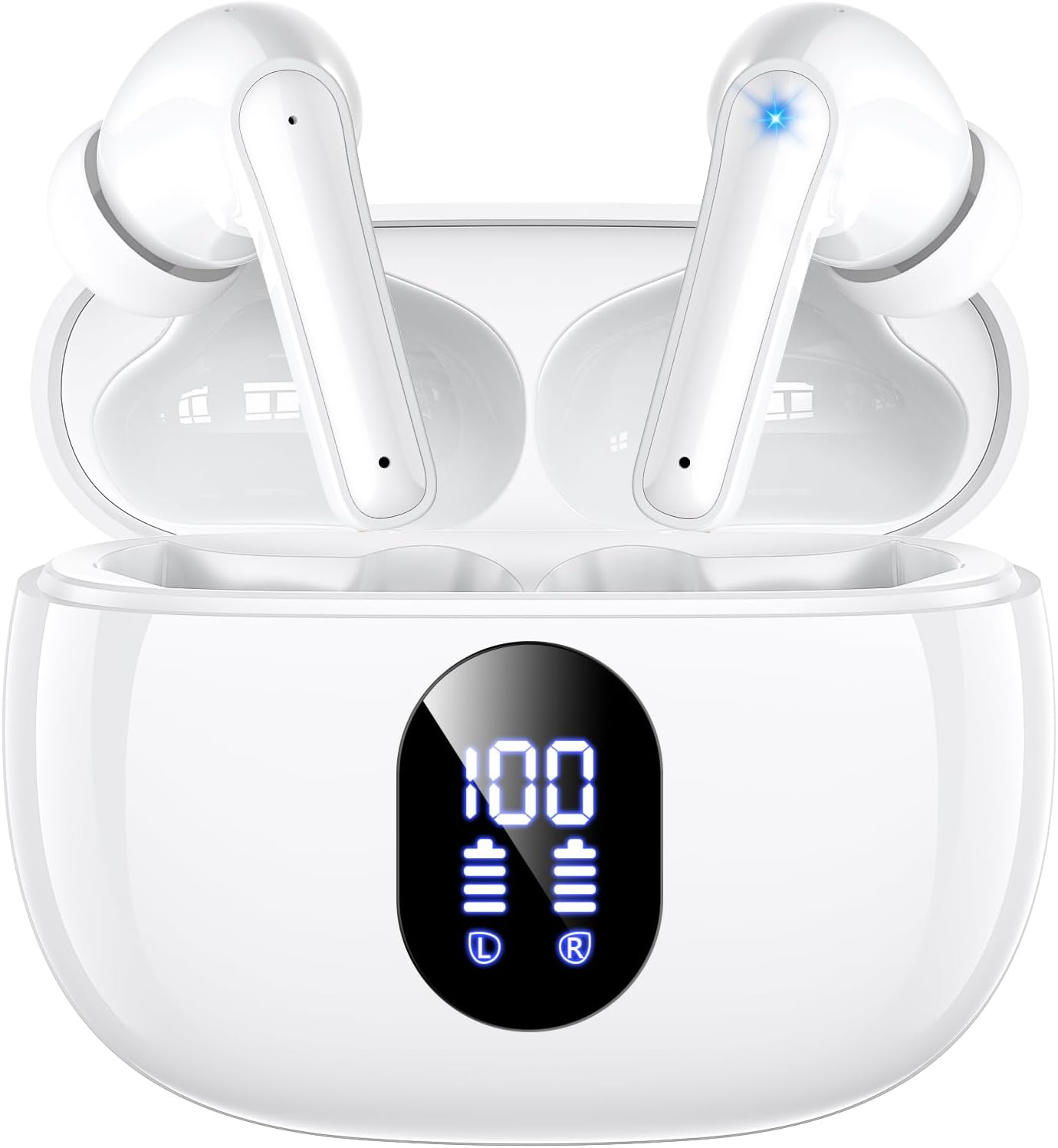 Wireless Earbuds, Hi-Fi Deep Bass Ear Buds, 48H Playtime In-Ear Headphones