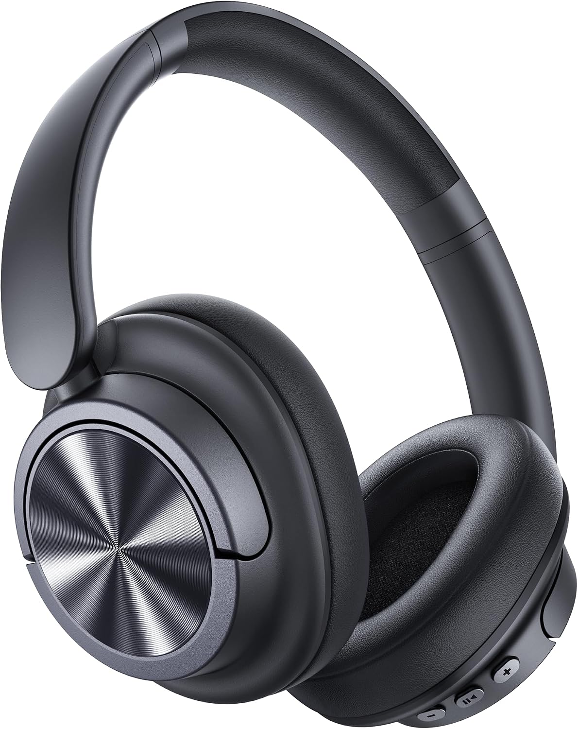 Hybrid ANC Headphones 120H, Hi-Res 360° Spatial Audio, Forged Iron
